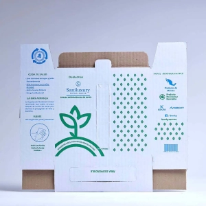 Despachador ecologico toalla interdoblada saniluxury
